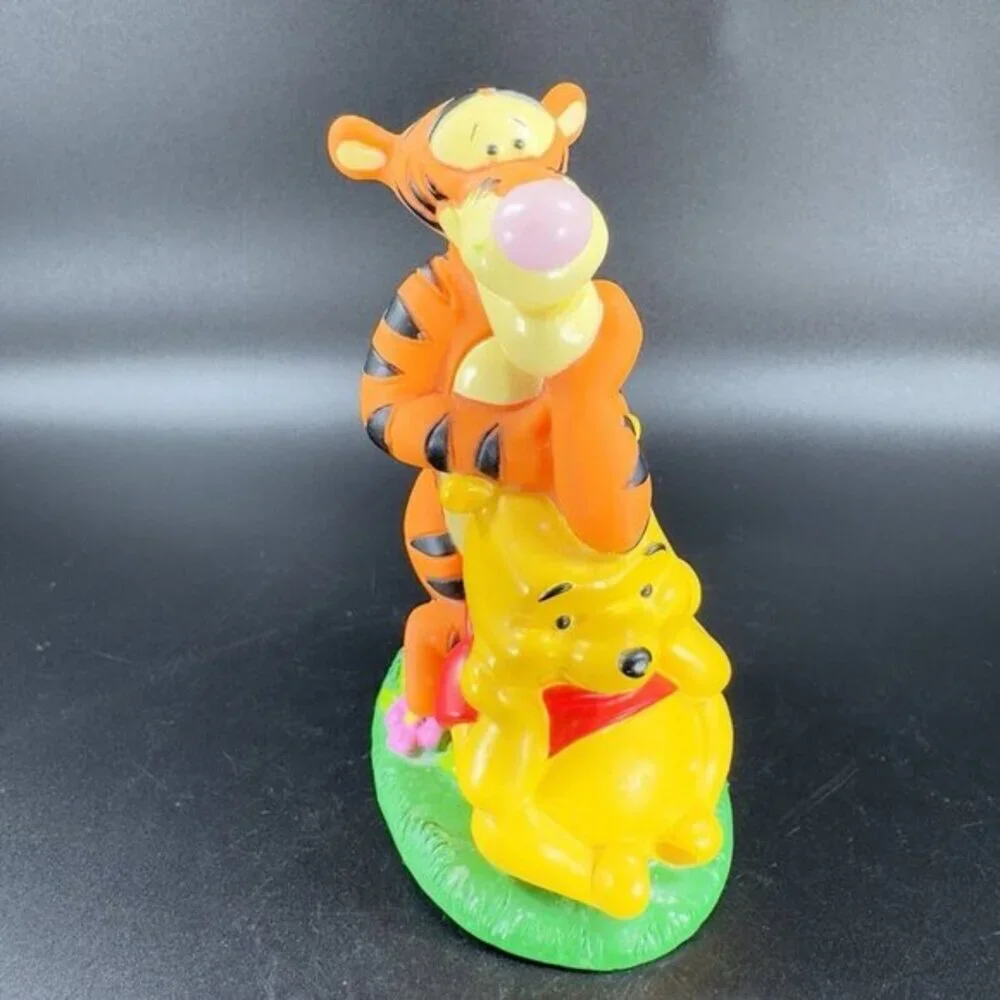 Disney‎ Winnie The Pooh And Tigger Hard Plastic Toy Figurine Whimsical Figure